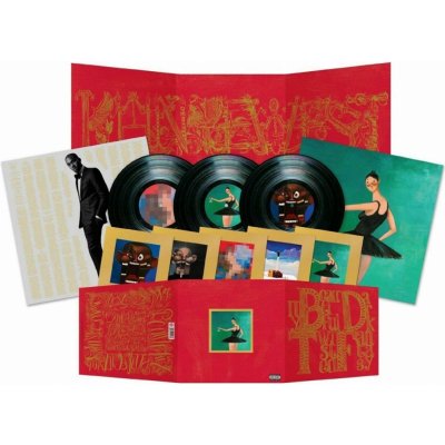 West Kanye - My Beautiful Dark Twisted Fantasy LP – Zbozi.Blesk.cz