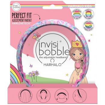 Dětská čelenka do vlasů Invisibobble Kids Hairhalo Cotton Candy Dreams IB-KI-HHHP101