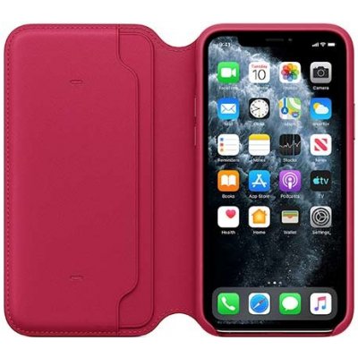Apple iPhone 11 Pro Leather Folio Raspberry MY1K2ZM/A – Hledejceny.cz