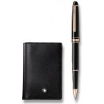 Montblanc Souprava Meisterstück Classique Rose Gold roller a vizitkář 130451 – Zbozi.Blesk.cz