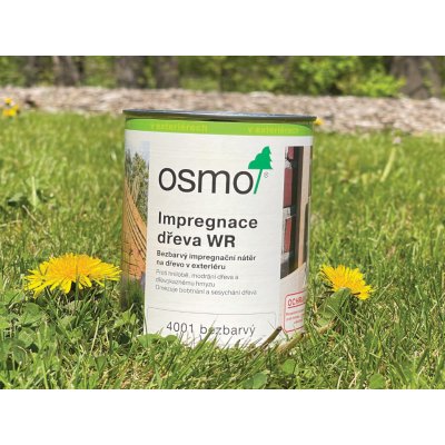 Osmo 4001 Impregnace dřeva WR 0,75 l bezbarvá – Zboží Mobilmania