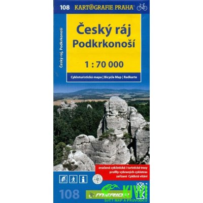 Český ráj Podkrkonoší cyklomapa – Zboží Mobilmania