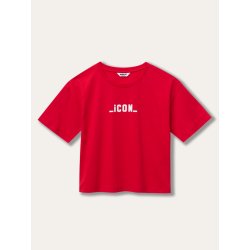 Winkiki kids Wear dívčí tričko s krátkým rukávem Icon červená