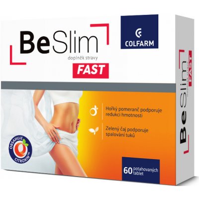 Colfarm Be SLIM Fast 60 tablet – Zboží Mobilmania