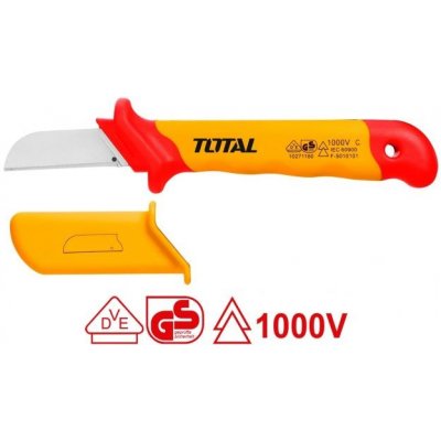 TOTAL-TOOLS THICK1801 Elektrikářský nůž na kabely, 50x180mm, industrial – Zboží Mobilmania