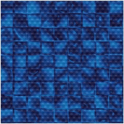 AVfol Decor Protiskluz - Mozaika Modrá Electric; 1,65 x 25m – Zboží Mobilmania