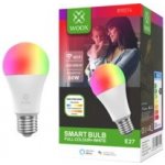 Woox Smart LED žárovka E27 10W RGB barevná stmievateľná WiFi R907 – Hledejceny.cz