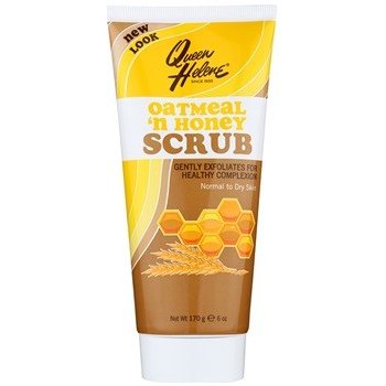 Queen Helene Oatmeal 'n Honey čistící pleťový peeling pro normální až suchou pleť Scrub (Normal to Dry Skin) 170 g