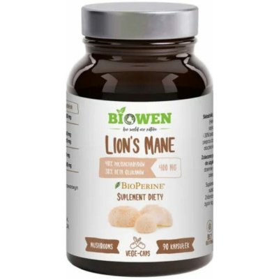 Biowen Lví hříva 400 mg 90 kapslí – Hledejceny.cz