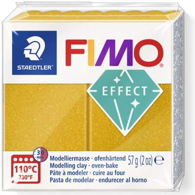 FIMO Staedler Fimo efekt efekt zlatá 57 g – Zboží Mobilmania