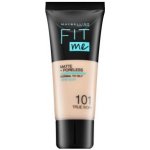 Maybelline Sjednocující make-up s matujícím efektem Fit Me! Matte & Poreless Make-Up 101 True Ivory 30 ml – Sleviste.cz