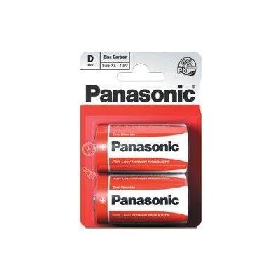 PANASONIC Red Zinc D 2ks 330021 – Zboží Mobilmania