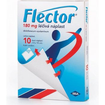 FLECTOR EP TISSUGEL TDR 180MG EMP MED 10