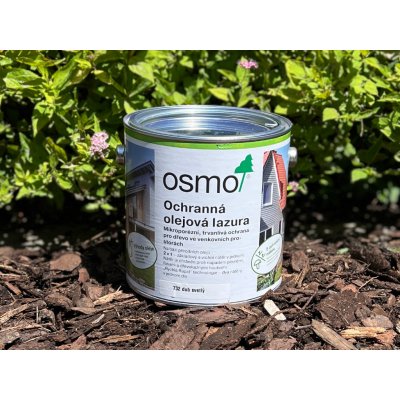 Osmo 732 Ochranná olejová lazura 2,5 l Dub světlý – Sleviste.cz