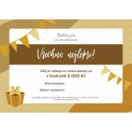 Dárkový poukaz 5000 Kč – Sleviste.cz