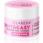 Claresa stavební gel na nehty MILKY PINK 45 g – Sleviste.cz
