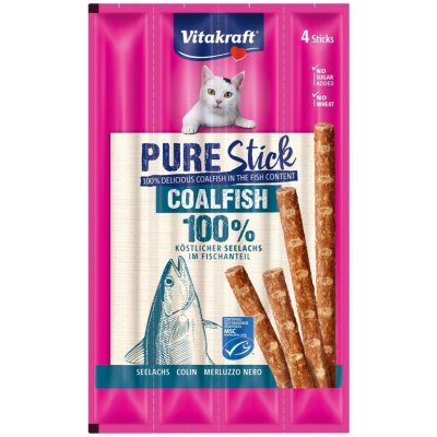 Vitakraft Cat Pure Stick treska 4 x 5 g – Zbozi.Blesk.cz