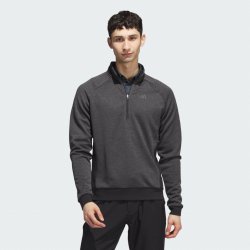 adidas Mikina DWR Quarter-Zip černá/šedá