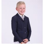 QHP Dětské jezdecké sako Mesh Junior modré modré – Zboží Dáma