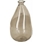 Hnědá skleněná váza Kave Home Brenna 36 cm – Hledejceny.cz