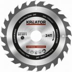 Pilový kotouč Kreator KRT020414 na dřevo 185mm, 24T – Zboží Mobilmania