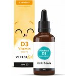 Viridian Viridikid Vitamin D Drops 400 IU 30 ml – Hledejceny.cz