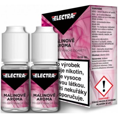 Ecoliquid Electra 2Pack Raspberry 2 x 10 ml 6 mg – Zbozi.Blesk.cz