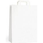 Papírová taška bílá 320x140x420mm – Zboží Mobilmania