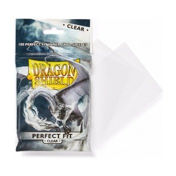 Dragon Shield Standard Perfect Fit Clear Obaly 100 ks