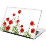 Sablio Samolepka na notebook Vlčí máky - 29x20 cm – Zboží Živě