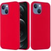 Pouzdro a kryt na mobilní telefon Apple Pouzdro AppleKing ochranné silikonové s podporou MagSafe nabíjení iPhone 13 Pro - červené