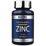 Scitec Essentials Zinc 25 mg 100 tablet – Hledejceny.cz
