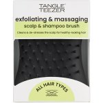 Tangle Teezer Scalp Brush Black masážní exfoliační kartáč na pokožku hlavy – Hledejceny.cz