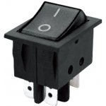 TIPA Přepínač kolébkový 2pol./4pin ON -OFF 250V/15A – Hledejceny.cz