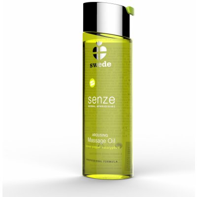 Swede Senze Massage Oil Arousing Lemon Pepper Eucalyptus 75 ml – Zboží Dáma