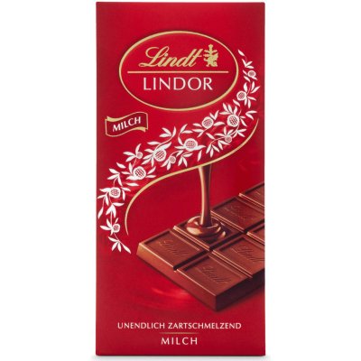 Lindt Lindor Mléčná 100 g – Zboží Mobilmania