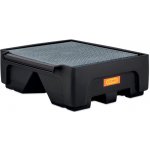 Plastová záchytná vana pro IBC kontejner, prodlužovací s pozink roštem, 500 l – Zboží Mobilmania