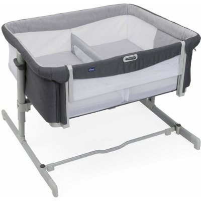 Chicco Next2Me Twins Cestovní postýlka pro dvojčata Magnet Grey – Zboží Mobilmania