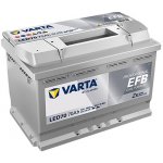 Varta Professional Dual Purpose EFB 12V 70Ah 760A 930 070 076 – Zboží Živě