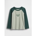 GAP Baby tričko s logem Zelená – Zboží Mobilmania
