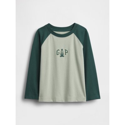 GAP Baby tričko s logem Zelená – Zboží Mobilmania