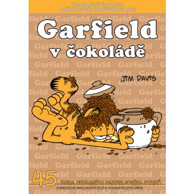 Garfield v čokoládě č.45 - Davis Jim – Zboží Mobilmania