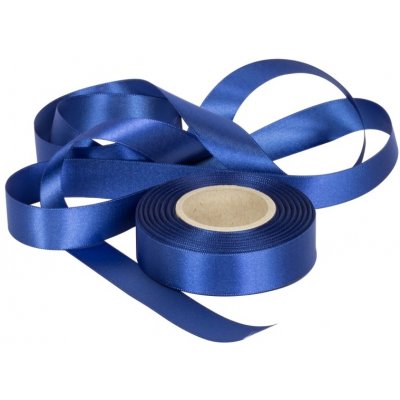 Atlasová stuha mořská modrá, šíře 24 mm, délka 20 m – Hledejceny.cz