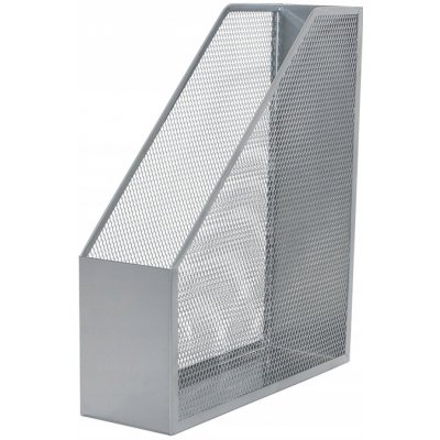 Drátěný stojan na časopisy 90x295x258mm stříbrný – Zboží Dáma