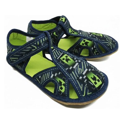 Ef Barefoot papuče 386 Green Craft – Hledejceny.cz