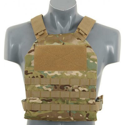 8FIELDS Vesta jednoducha Plate Carrier s pláty Multicam – Zboží Dáma