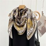 hedvábný šátek Pohádkové ornamenty – Zboží Dáma