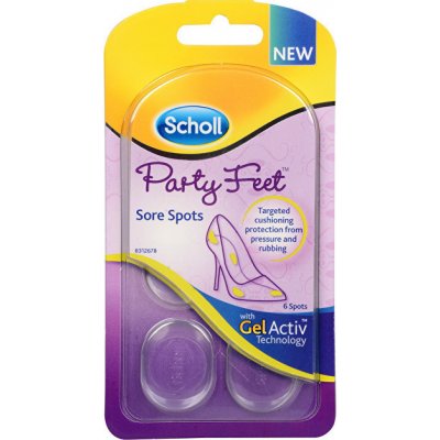 SCHOLL Party Feet GelActiv polštářky za patu