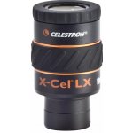 Celestron X-Cel LX 18mm ED - 1,25" (#93425) – Hledejceny.cz