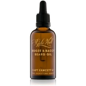 Captain Fawcett Ricki Hall's Booze & Baccy olej na vousy 50 ml